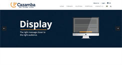 Desktop Screenshot of cazamba.com